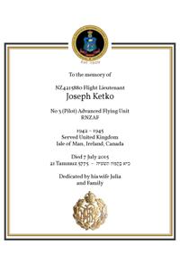 Book of Remembrance for Ketko