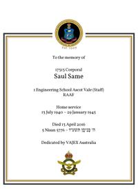 Book of Remembrance for Same