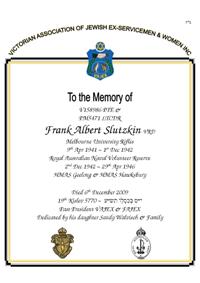 Book of Remembrance for Slutzkin