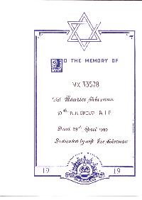 Book of Remembrance for Akkerman