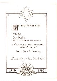 Book of Remembrance for Blashki