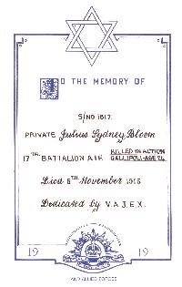 Book of Remembrance for Bloom