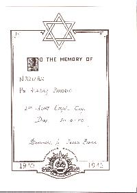 Book of Remembrance for Brodie