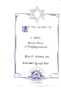 Book of Remembrance for Dane