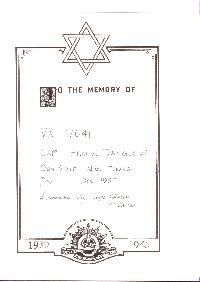 Book of Remembrance for Danglow