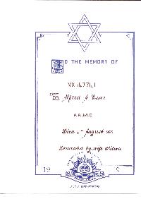 Book of Remembrance for Esser