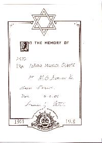 Book of Remembrance for Glance
