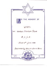 Book of Remembrance for Gluck