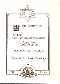Book of Remembrance for Groenewoud