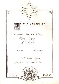 Book of Remembrance for Harris