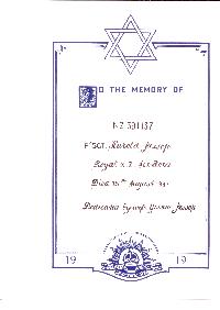 Book of Remembrance for Jessop