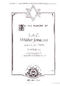 Book of Remembrance for Jona