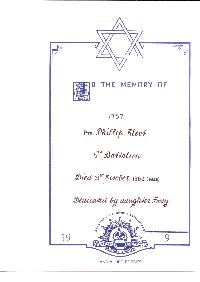 Book of Remembrance for Kloot