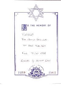 Book of Remembrance for Kreitzer