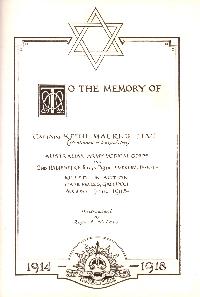 Book of Remembrance for Levi MID