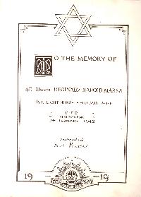 Book of Remembrance for Marks
