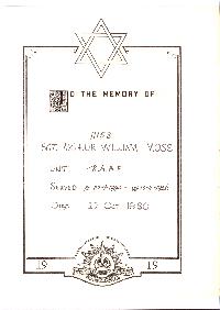Book of Remembrance for Moss