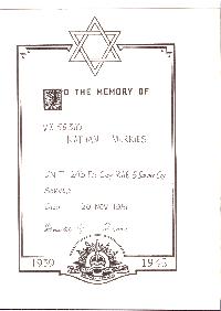 Book of Remembrance for Murkies