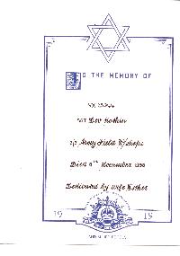 Book of Remembrance for Notkin