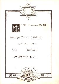 Book of Remembrance for Patkin