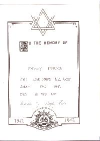 Book of Remembrance for Perks