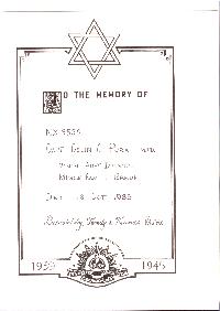Book of Remembrance for Pura MID