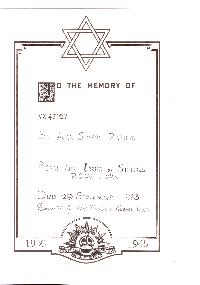 Book of Remembrance for Rabinov