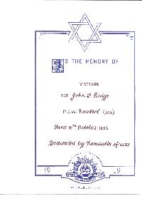 Book of Remembrance for Ridge