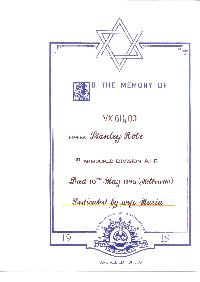 Book of Remembrance for Robe