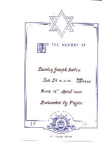 Book of Remembrance for Robin