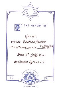 Book of Remembrance for Samuel