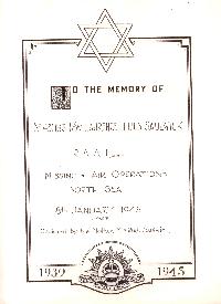 Book of Remembrance for Saulwick