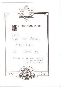 Book of Remembrance for Stanton