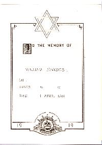 Book of Remembrance for Swedosh