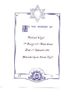 Book of Remembrance for Wizel