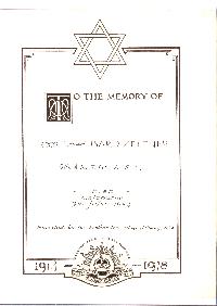 Book of Remembrance for Zeltner