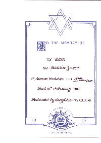 Book of Remembrance for Zmood