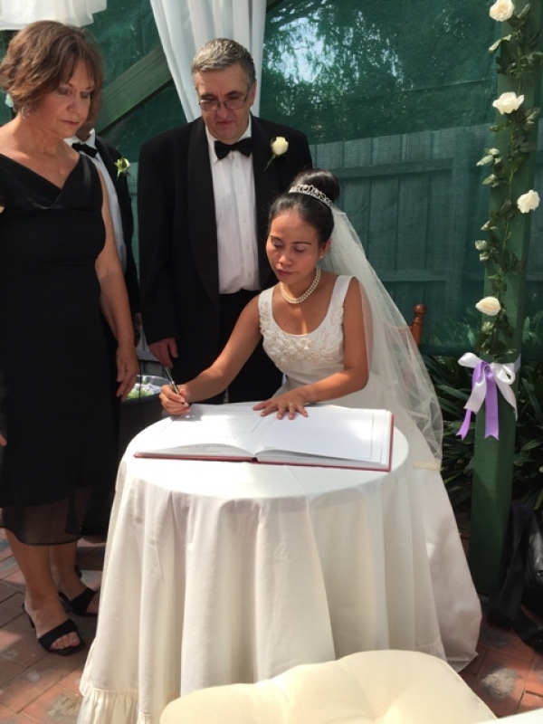 Ian and Alona Wedding Day